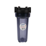 Clear Polypropylene Plastic Filter Cartridge Housing