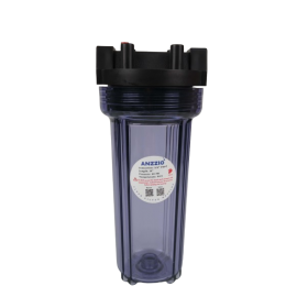 Clear Polypropylene Plastic Filter Cartridge Housing