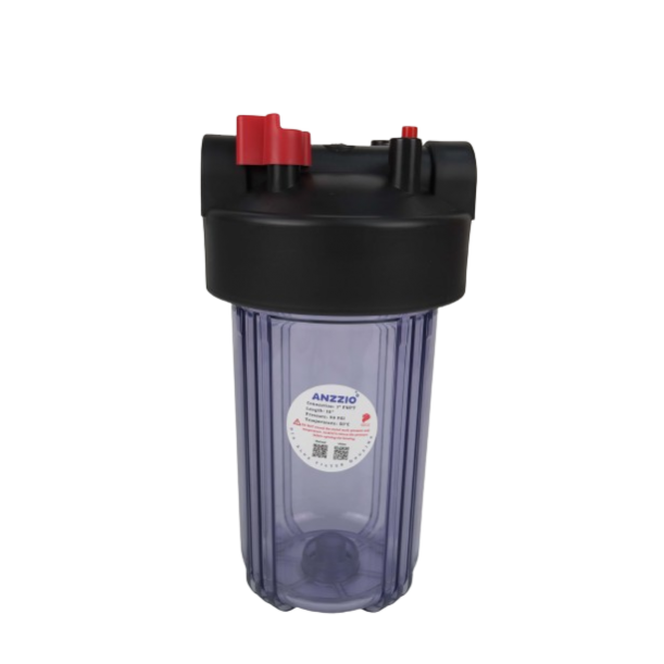 Clear Polypropylene Plastic Filter Cartridge Housing