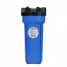 Blue Polypropylene Plastic Filter Cartridge Housing