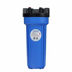 Blue Polypropylene Plastic Filter Cartridge Housing