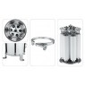 Stainless Steel Low Pressure Multi-Cartridge Filter Housing