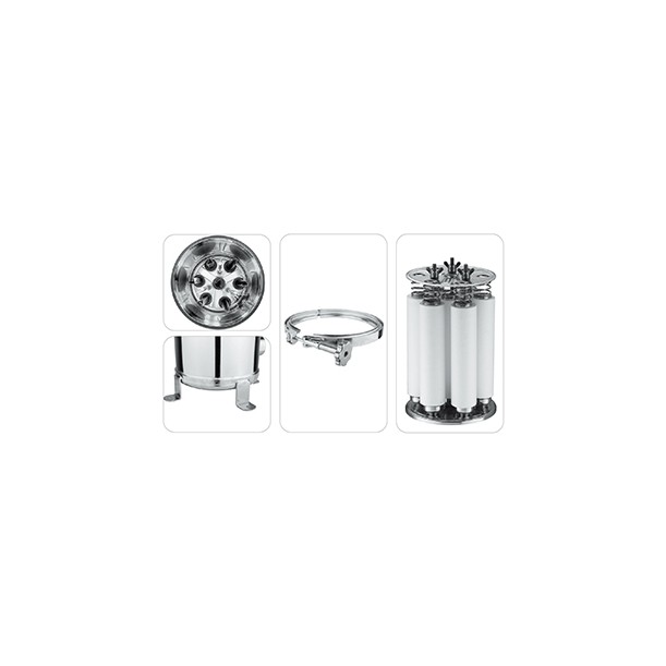 Stainless Steel Low Pressure Multi-Cartridge Filter Housing