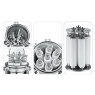 Stainless Steel High Pressure Multi-Cartridge Filter Housing