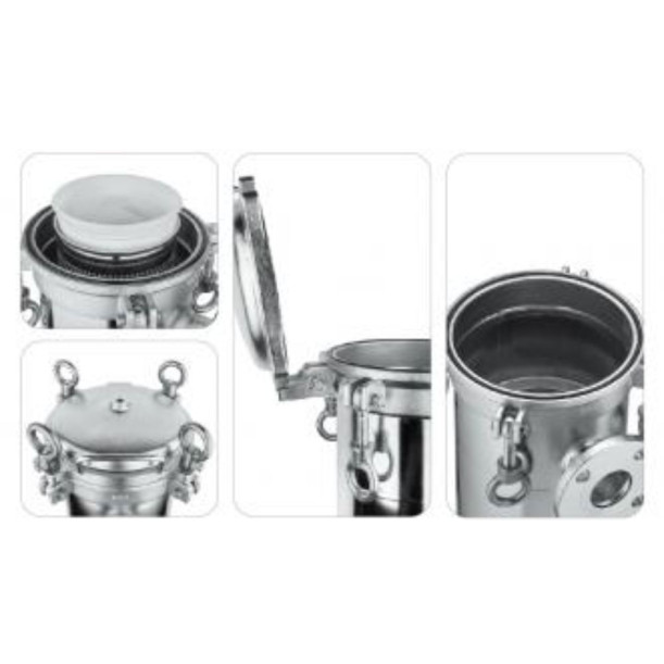 Stainless Steel High Pressure Single Filter Bag Housing