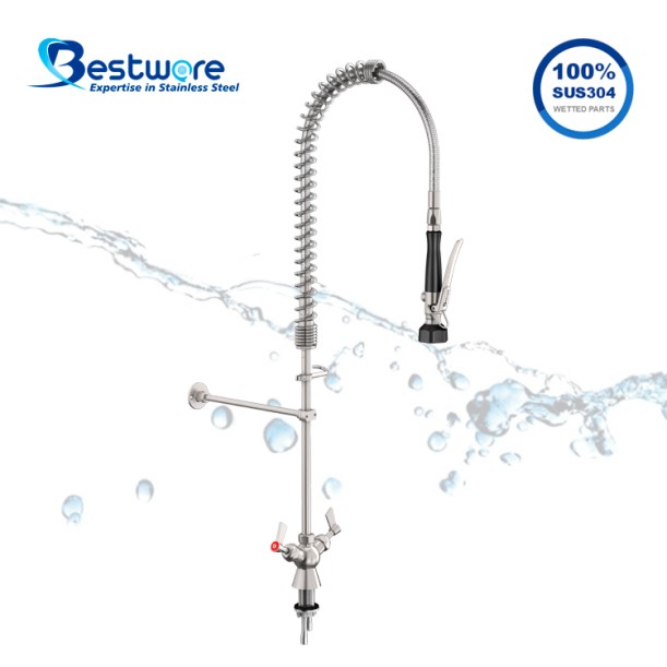 Dancing Angel Deck Mount Pre-Rinse Faucet