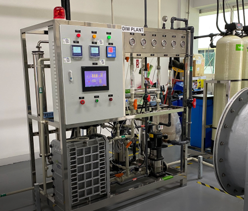 Deionized Water filtration system design and fabrication