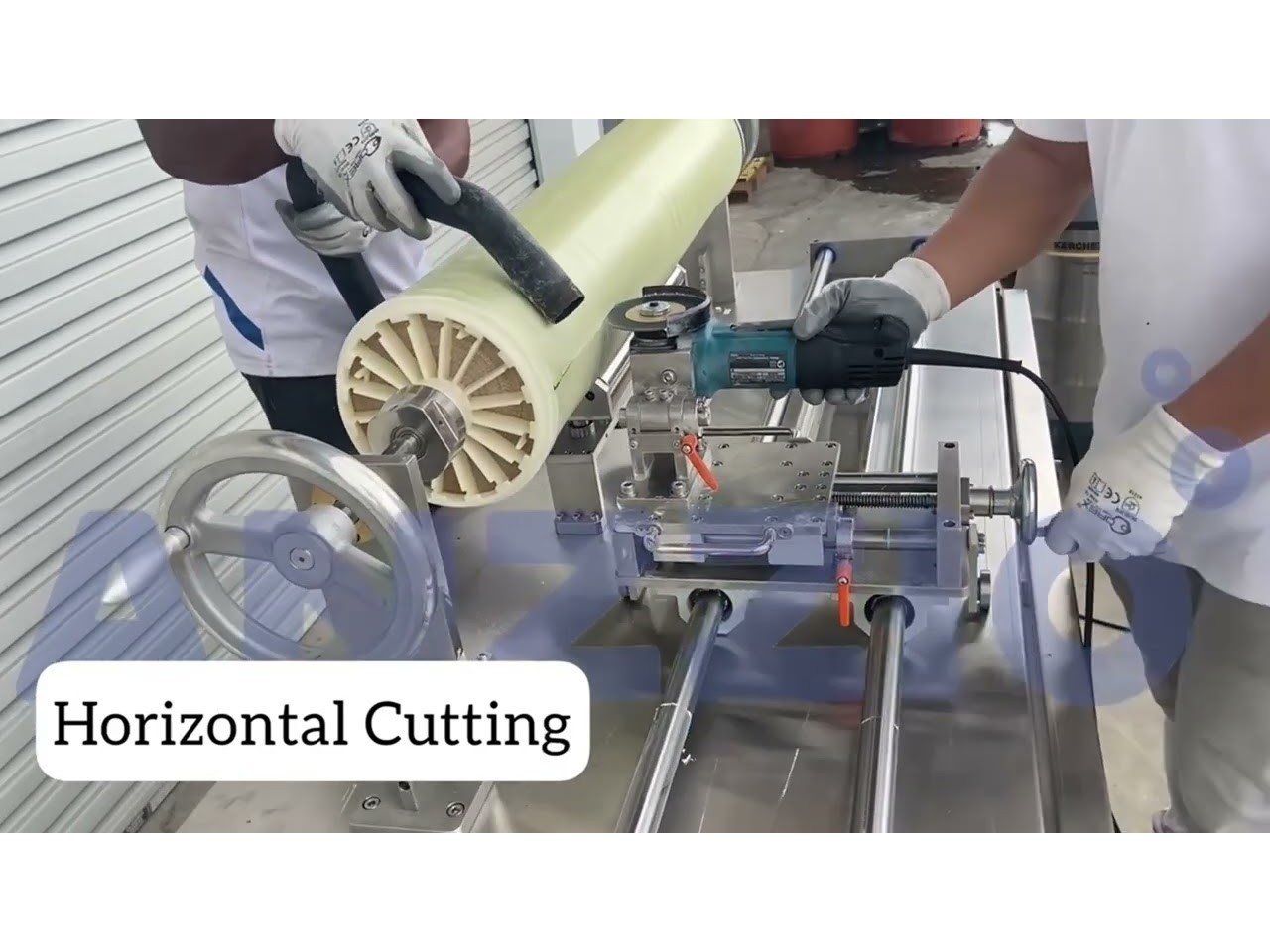 RO Membrane Cutting Demo