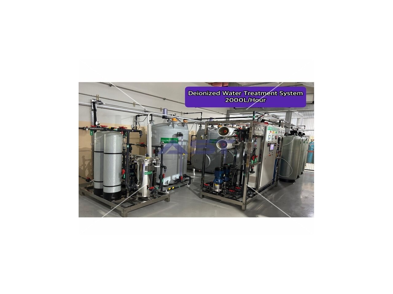 ASTM Type I Ultrapure Water System for Precision Ultrasonic Cleaning