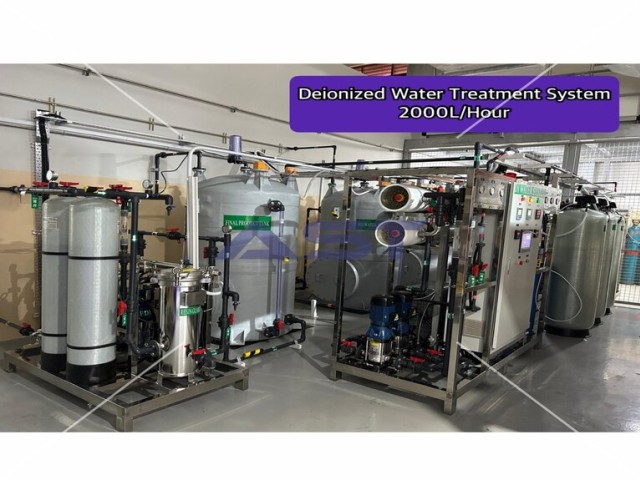 ASTM Type I Ultrapure Water System for Precision Ultrasonic Cleaning