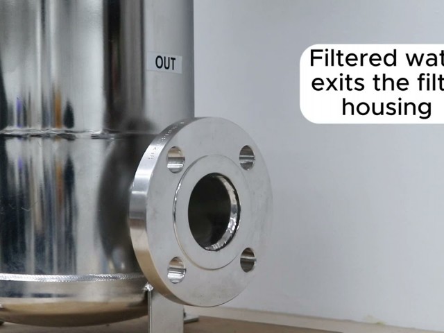 Stainless Steel Filter Cartridge Housing