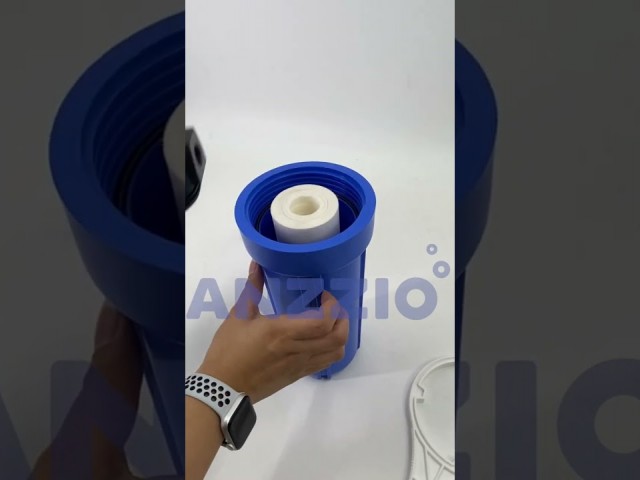 Plastic Filter Housing Filter Replacement