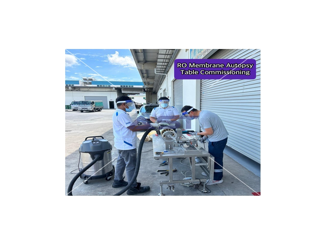 Fabrication and Commissioning of RO Membrane Autopsy Table for Advanced Water Analysis