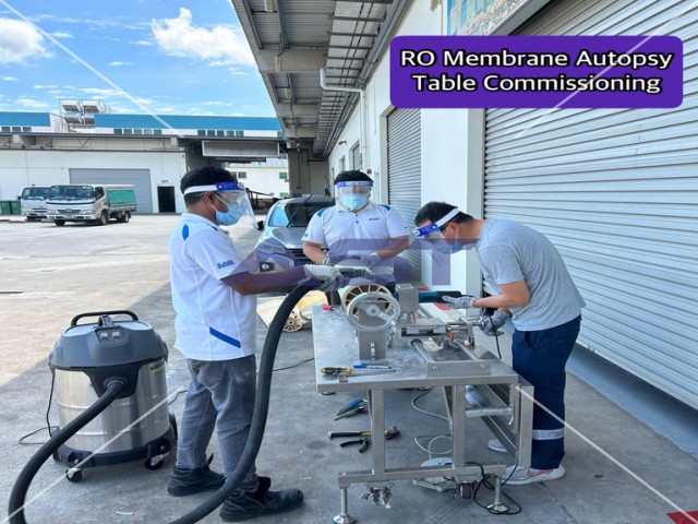 Fabrication and Commissioning of RO Membrane Autopsy Table for Advanced Water Analysis